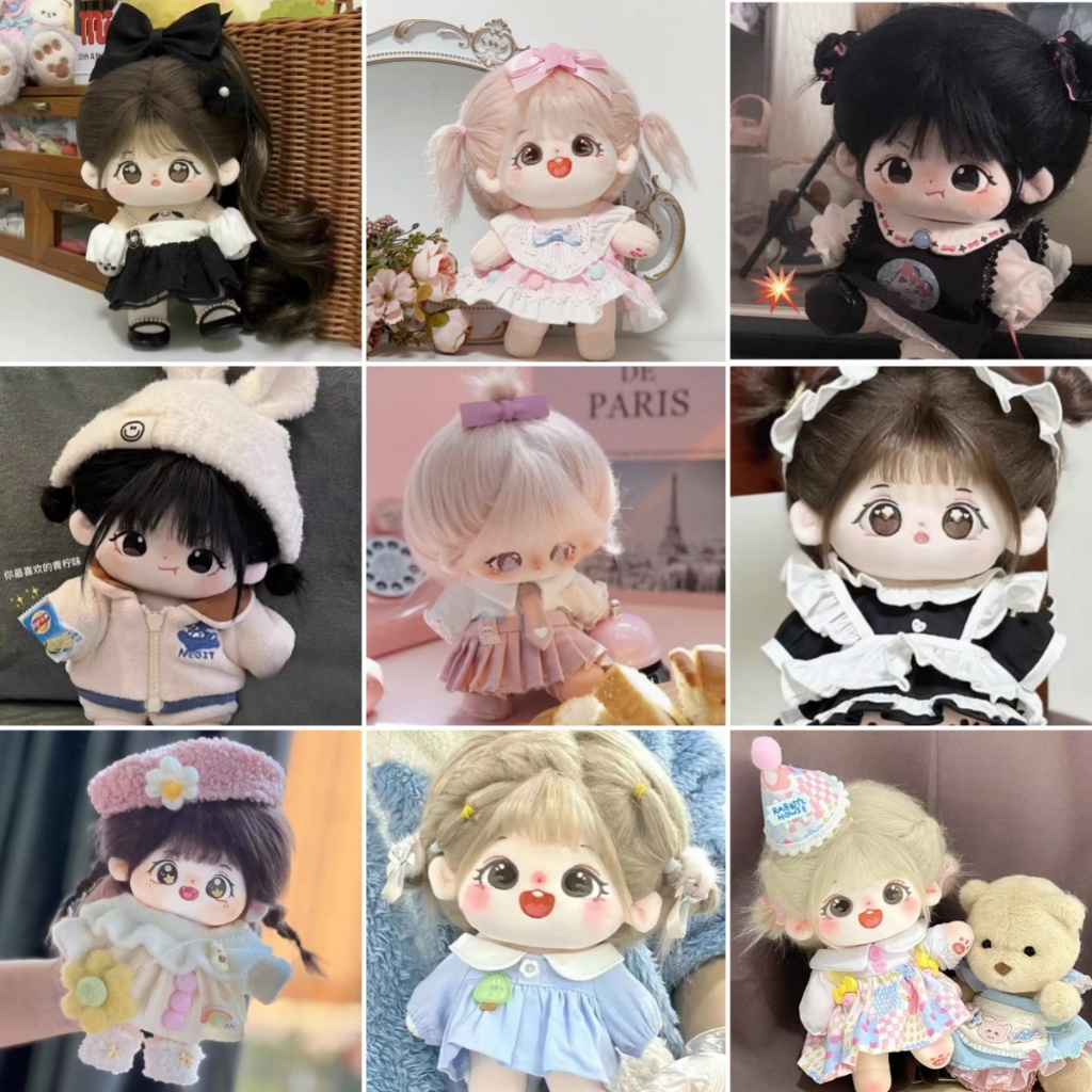 Doll Clothes for 20cm Idol Dolls Baby Doll Clothes Toy Accessories ...