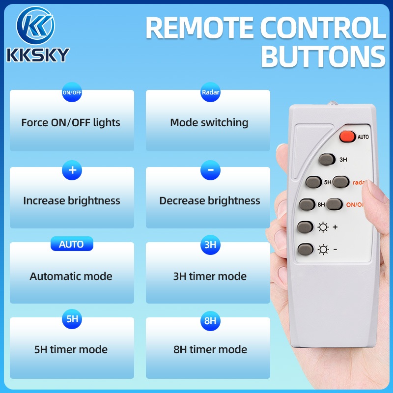 KKSKY Solar Light Remote | Shopee Philippines