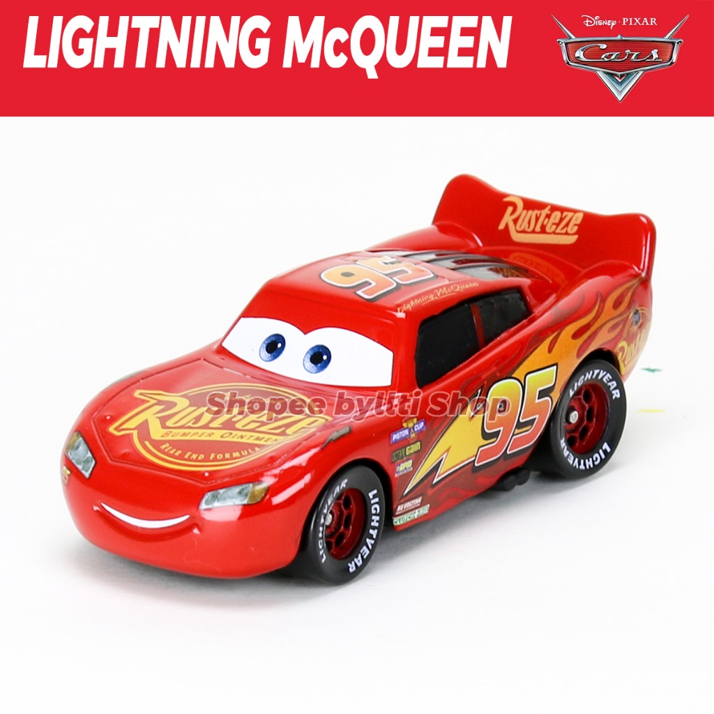 Mattel Disney Pixar Cars 3 Lightning McQueen 1:55 Diecast Car Toys Boys ...