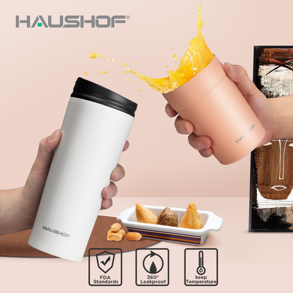 Workpro Haushof Stainless Steel Coffee Mug 360/500ml Vacuum Insulated ...