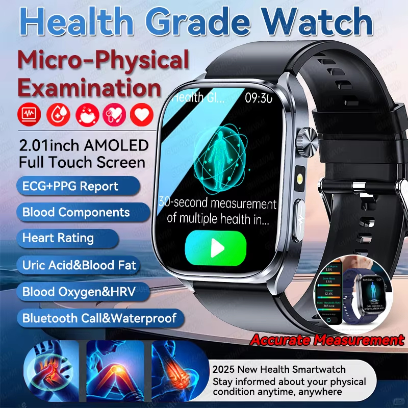 2025 Health Grade Uric Acid Lipid Blood Pressure Blood Components Smart ...
