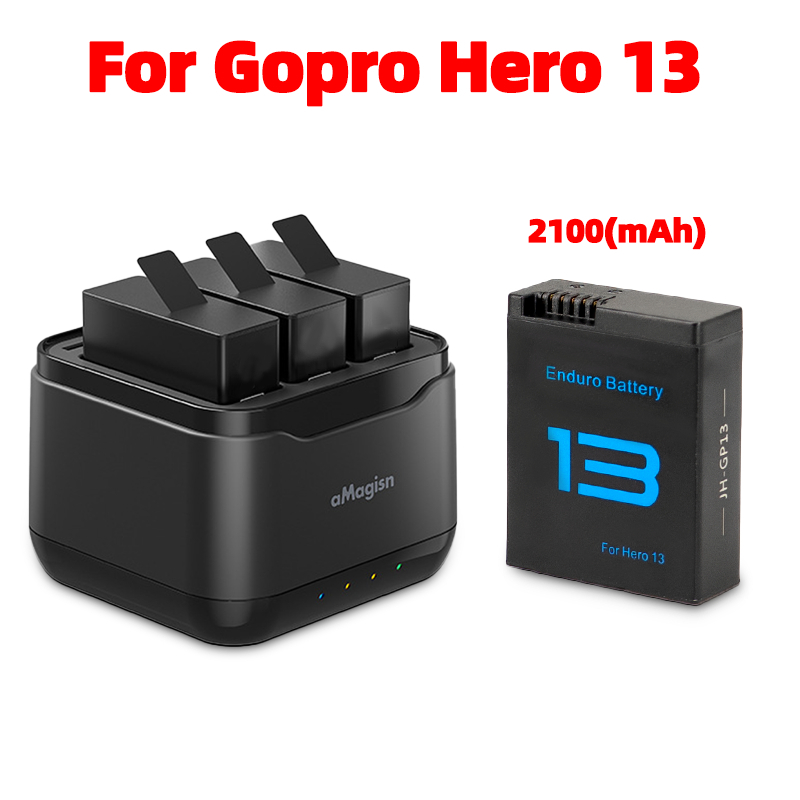 aMagisn Charge Hub For GOPRO Hero 13 Black Enduro Battery Charger Gopro ...