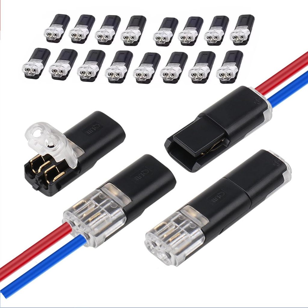 2 Pin Way Plug Waterproof Electrical Connector Car Wire Cable ...