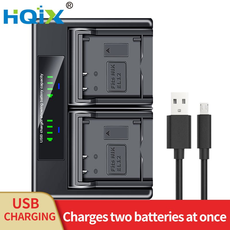 Nikon Coolpix A900 Charger Nikon Coolpix S9100 EN-EL12 USB Battery