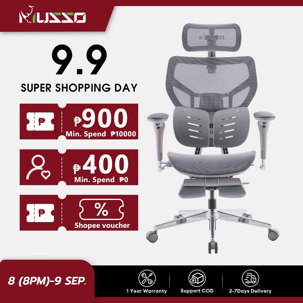 MUSSO X700 Flying Ergonomic Office Chair with GlideTrack Lumbar