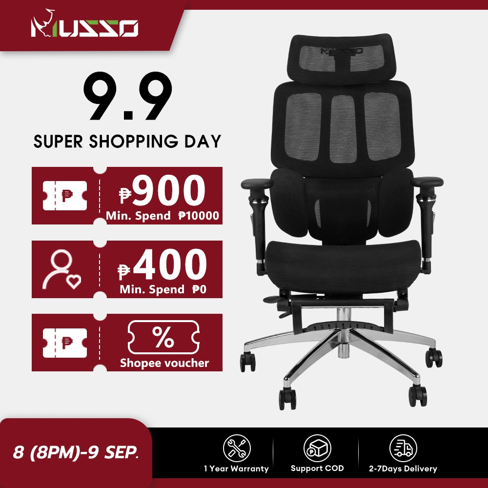 Musso Ergonomic Chair MUSSO H80 PRO Ergonomic Chair Adjustable
