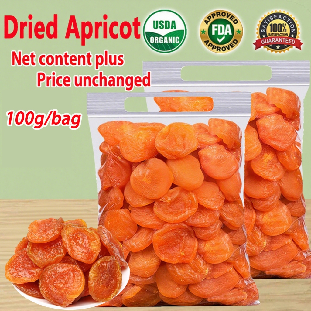 Dried Apricots Organic Unsweetened Sweet Sour Seedless Dried Apricots ...