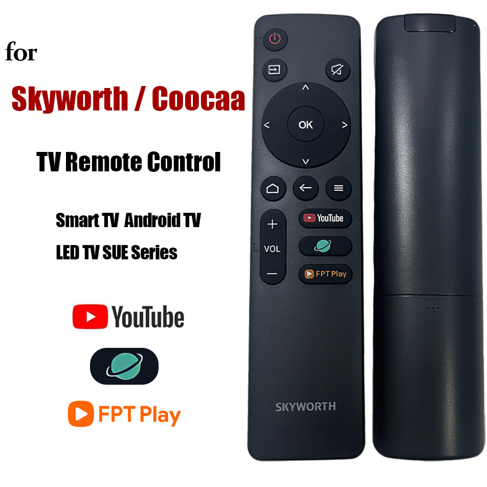 For new Skyworth/CooCAA TV Remote Control for Smart TV, Android TV, LED ...