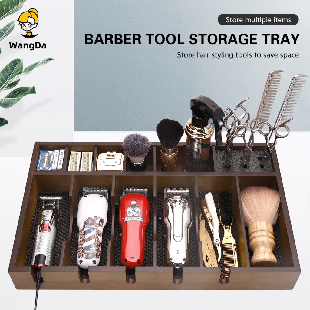 Ready Stock Quick Shipment#Hairdressing Tools Wooden Box Electric ...