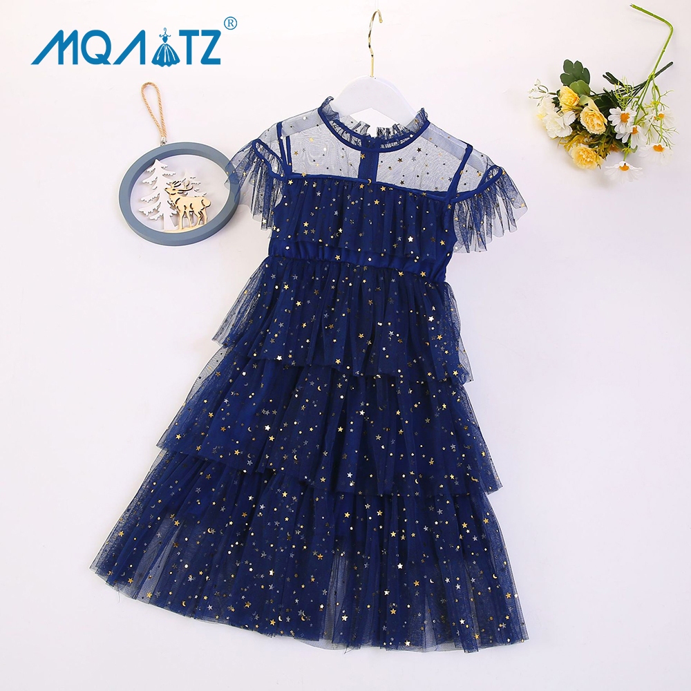 blue flower prom dress Strapless A-Line Ruffled Floral-Print size_xxxl/18_checked Length:34