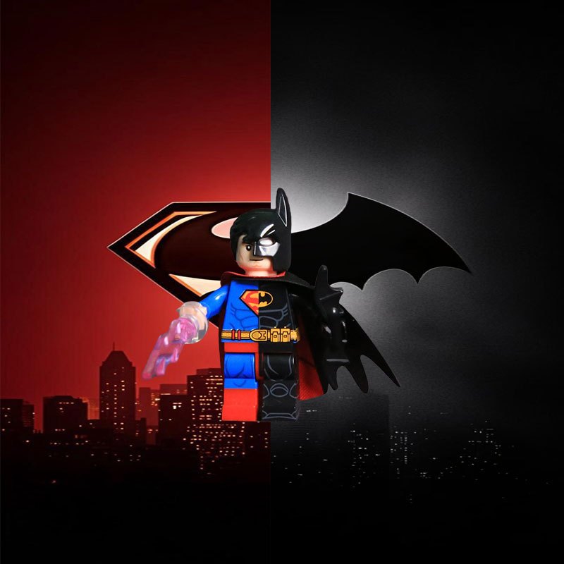Block Toys Figure Bat Movie Series Building Block Mini Toy SB01 ...