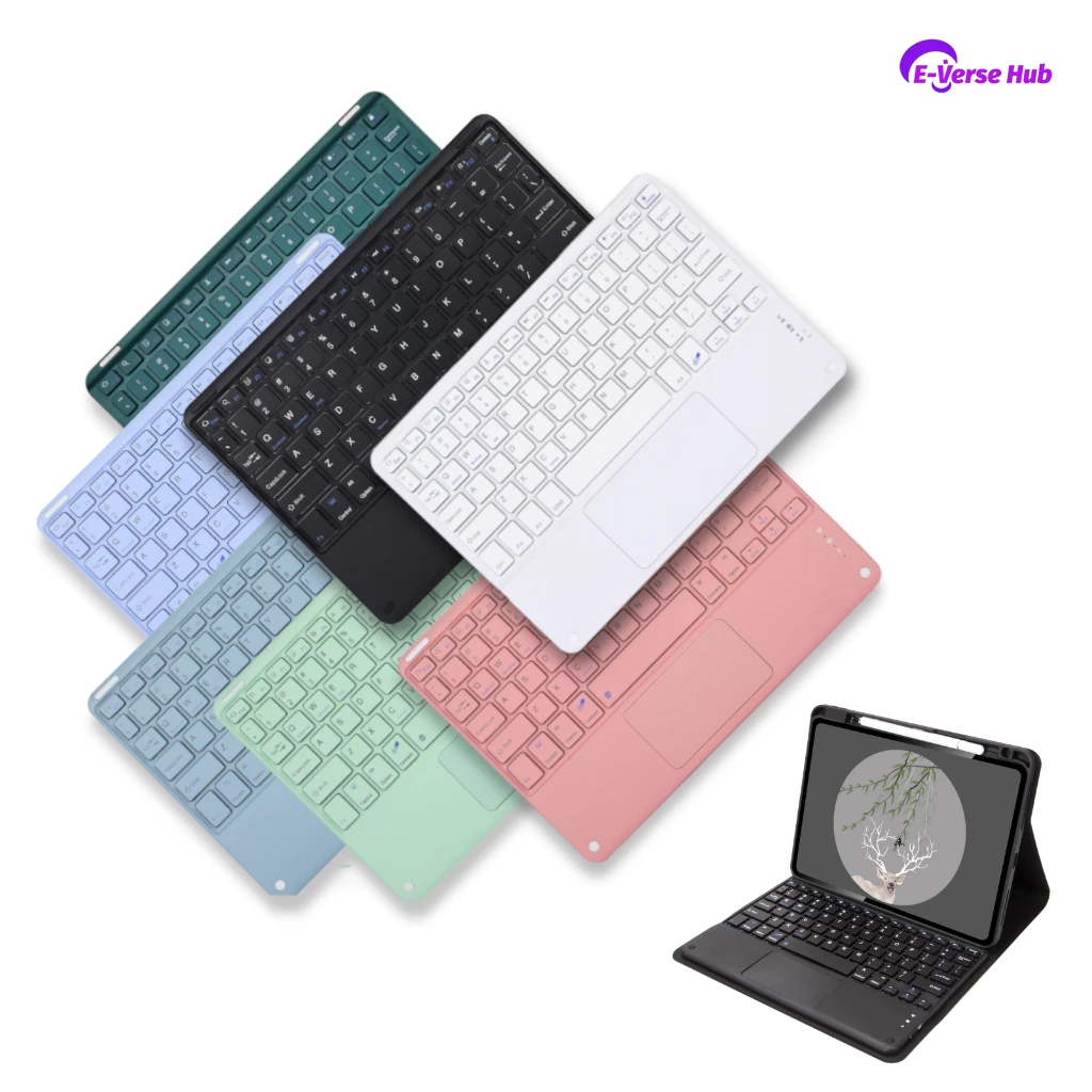 Mini Touchpad Wireless Keyboard Thin Protable for tablet laptop and PC ...