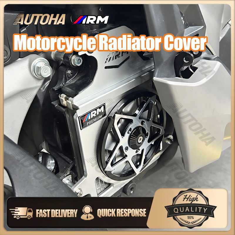 ARM 3D Spinner Radiator Cover with Precision CNC Design for Nmax Aerox ...