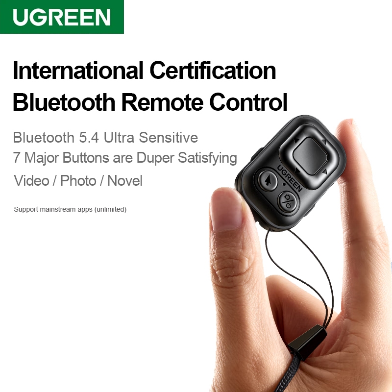 UGREEN mobile phone Bluetooth camera remote control for shooting videos ...