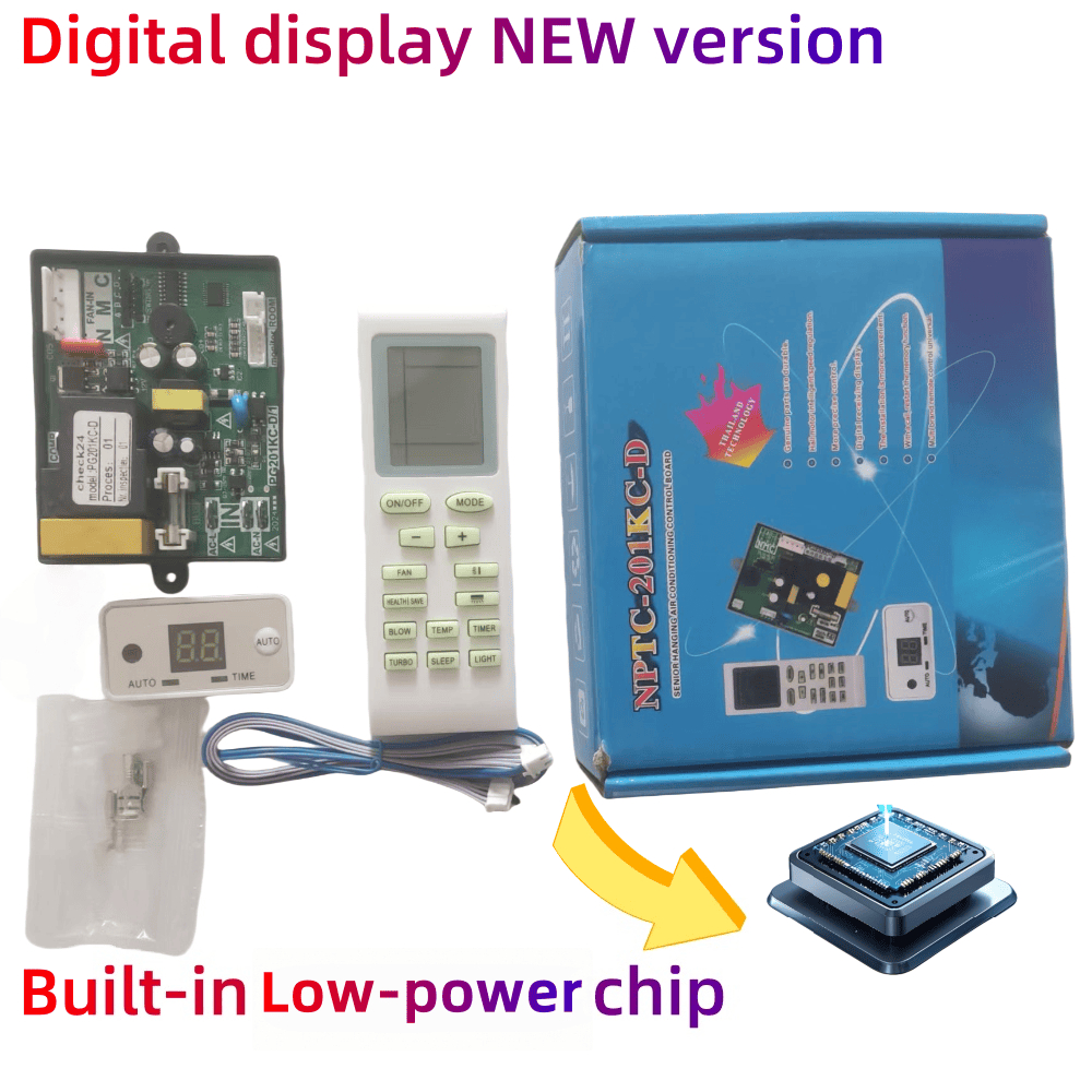 Universal Aircon Control System Board / Complete Set / 50% Energy ...