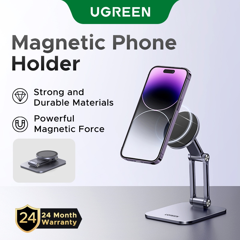 UGREEN Magnetic Phone Holder Aluminum Cell Phone Stand