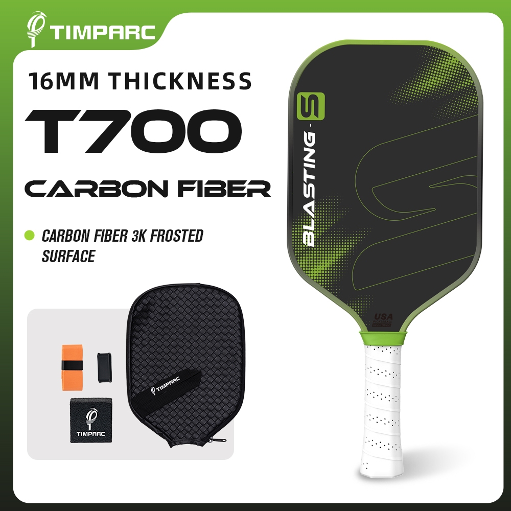 TIMPARC Ali-008 GEN4 Foam Inner Core T700 Carbon Fiber Pickleball ...