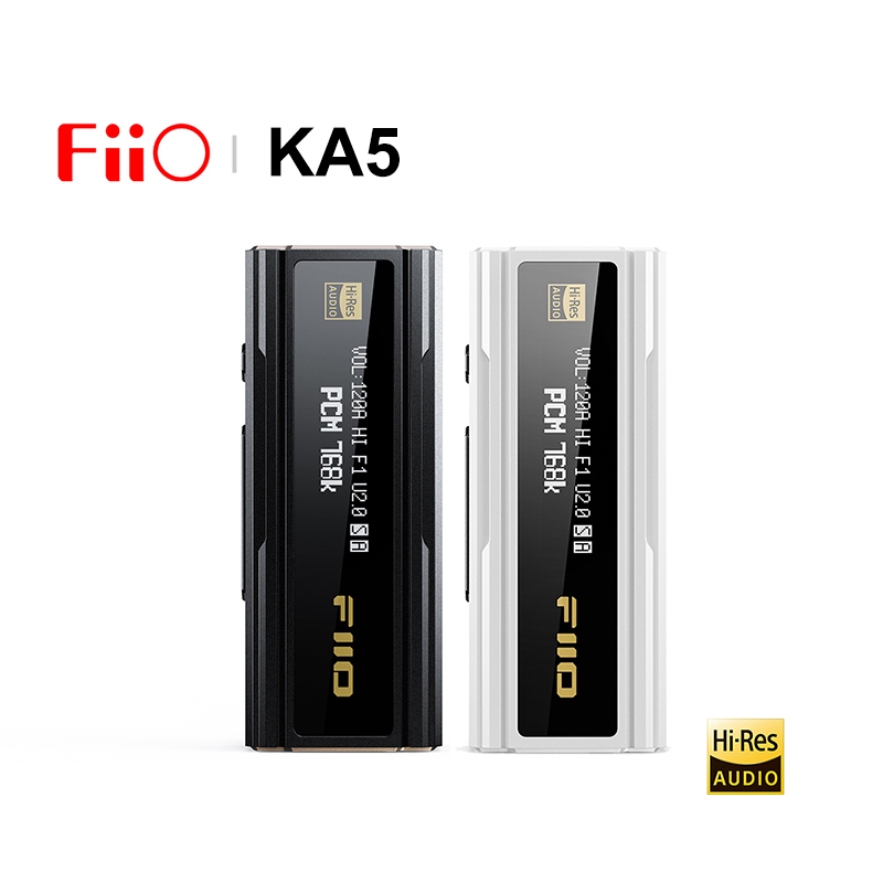 FiiO KA5 USB DAC Headphone Amplifier Dual CS43198 Chip 3.5/4.4mm Audio ...