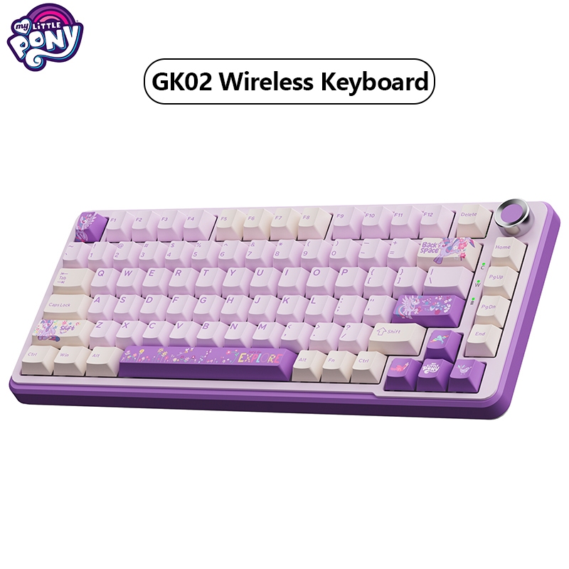 My Little Pony GK02 Mechanical keyboard 81Keys RGB Backlit Hot-swap ...