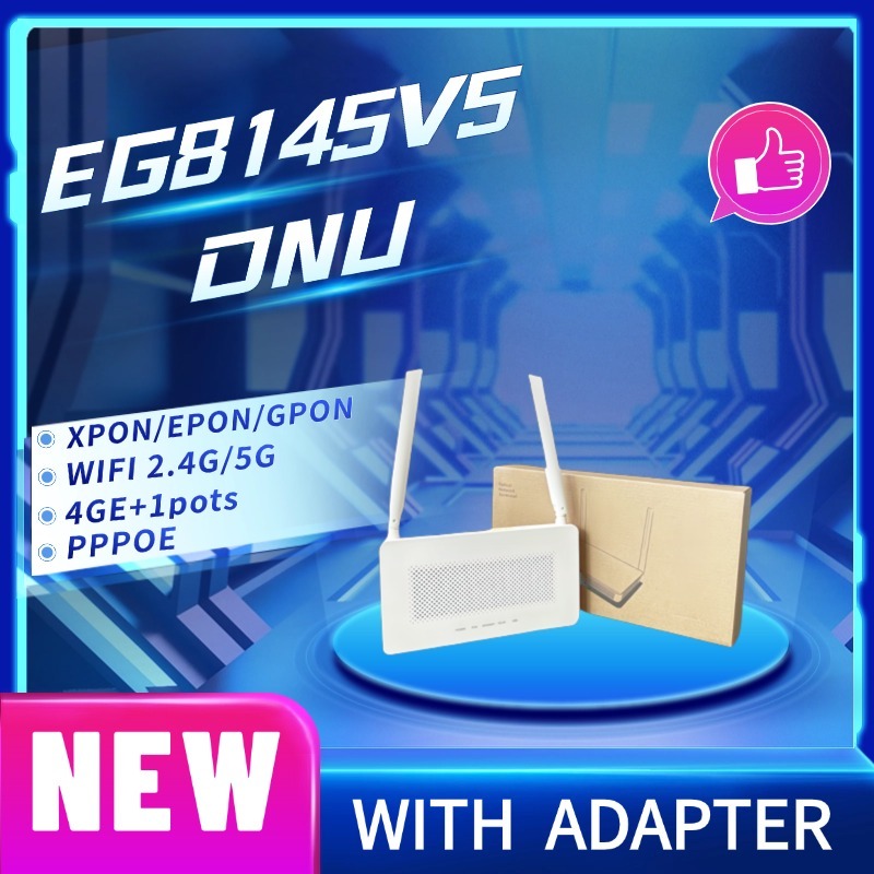 Brand New 5V5 EG8145V5 ONU UPC/APC EPON/GPON/XPON Vlan 5DBI Large ...