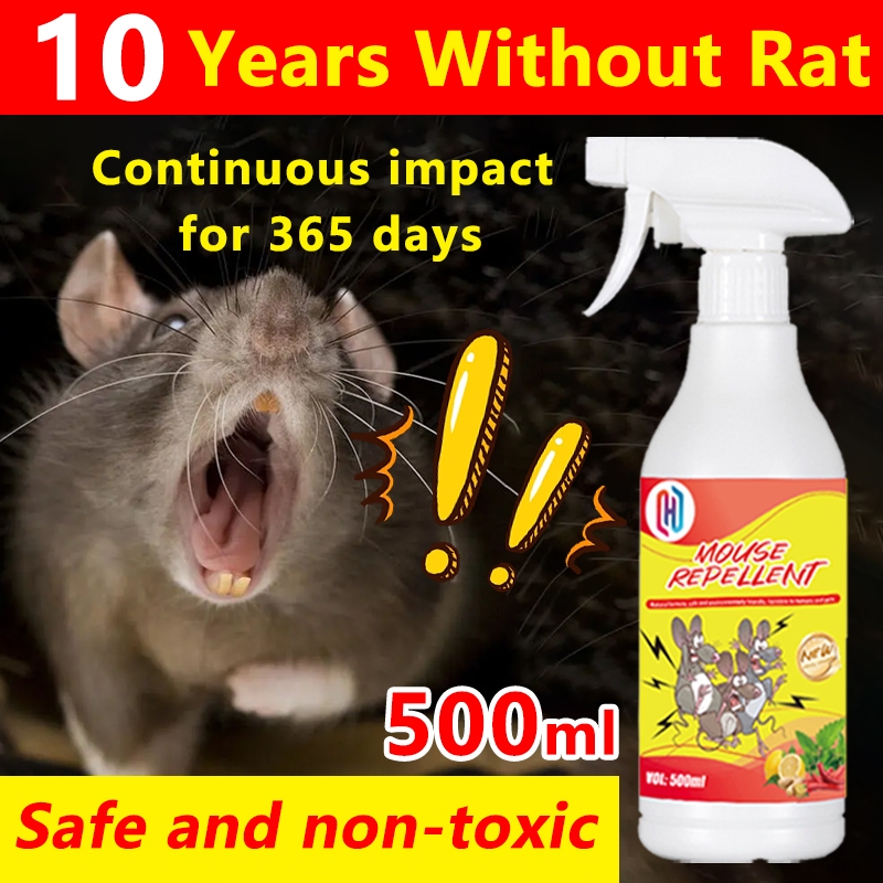 5s drive away mice Mouse/Rat Repellent for Home 500ml Rodent repellent ...