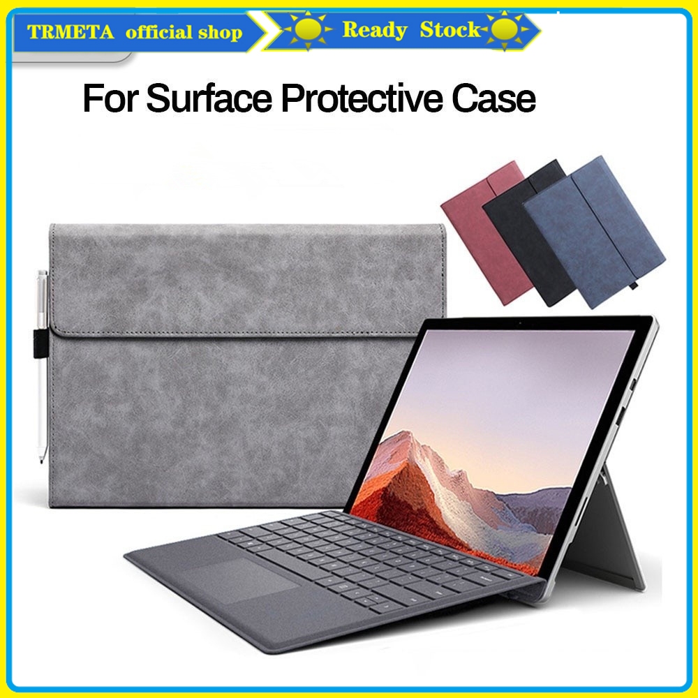 PU Leather Case For Microsoft Surface Pro 12 11 10 9 Pro 8 Pro 7 Pro 7 ...