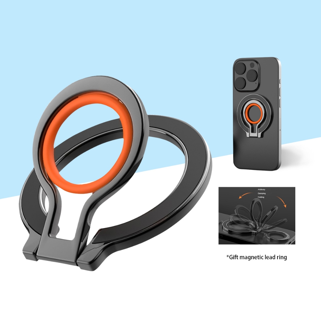 Phone Ring Holder Finger Magnetic Stand Magsafe with Multi-Function ...