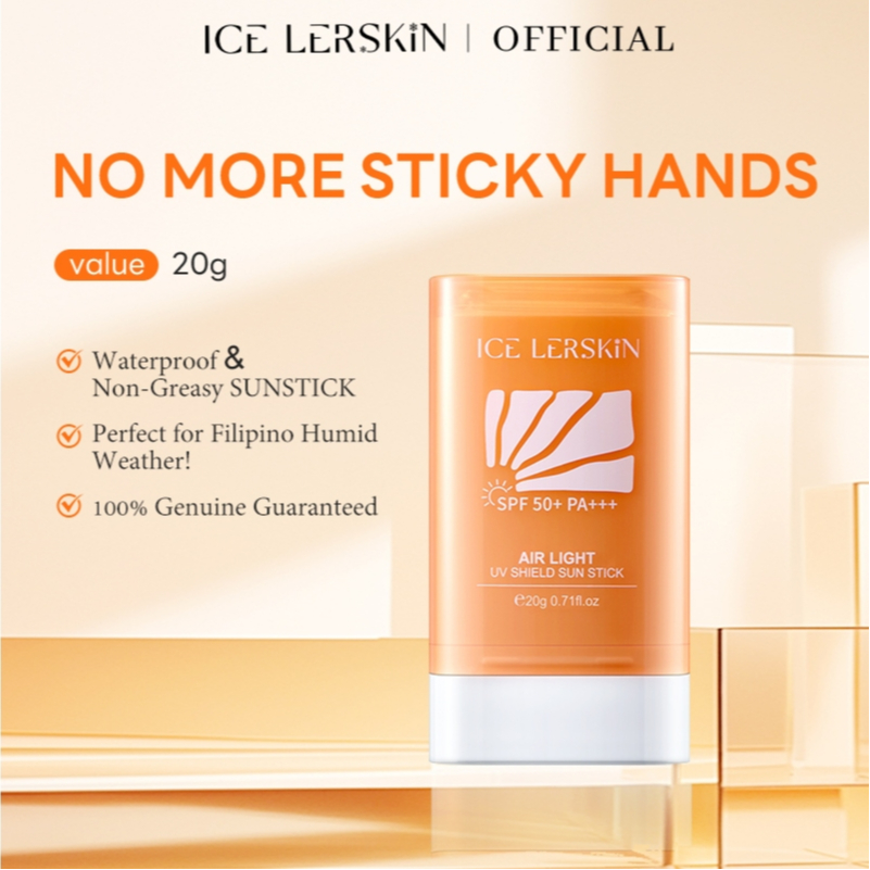 ICE LERSKIN Sunscreen Stick SPF 50+ PA+++ Easy Application For ...