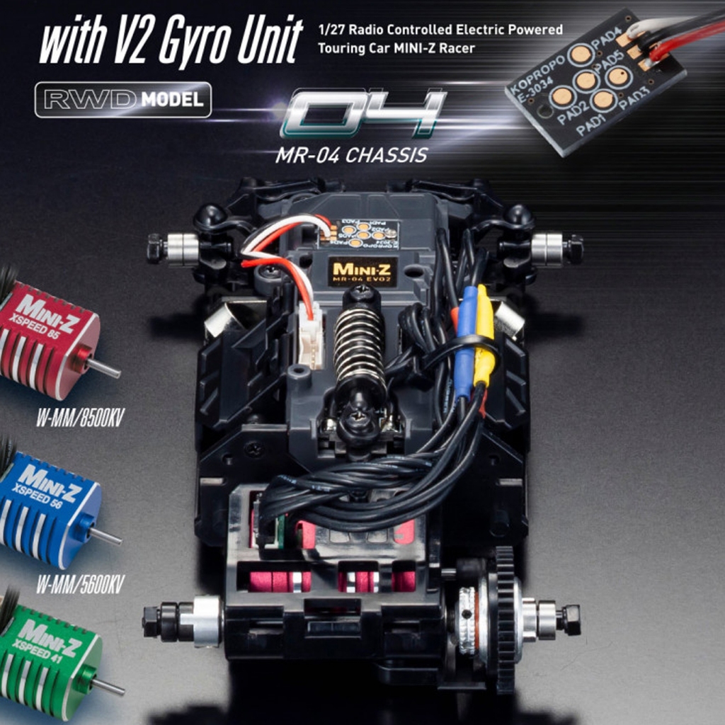 Kyosho Mini-z MR-04 EVO2 V2 Feeling Brushless Racing Remote Control ...