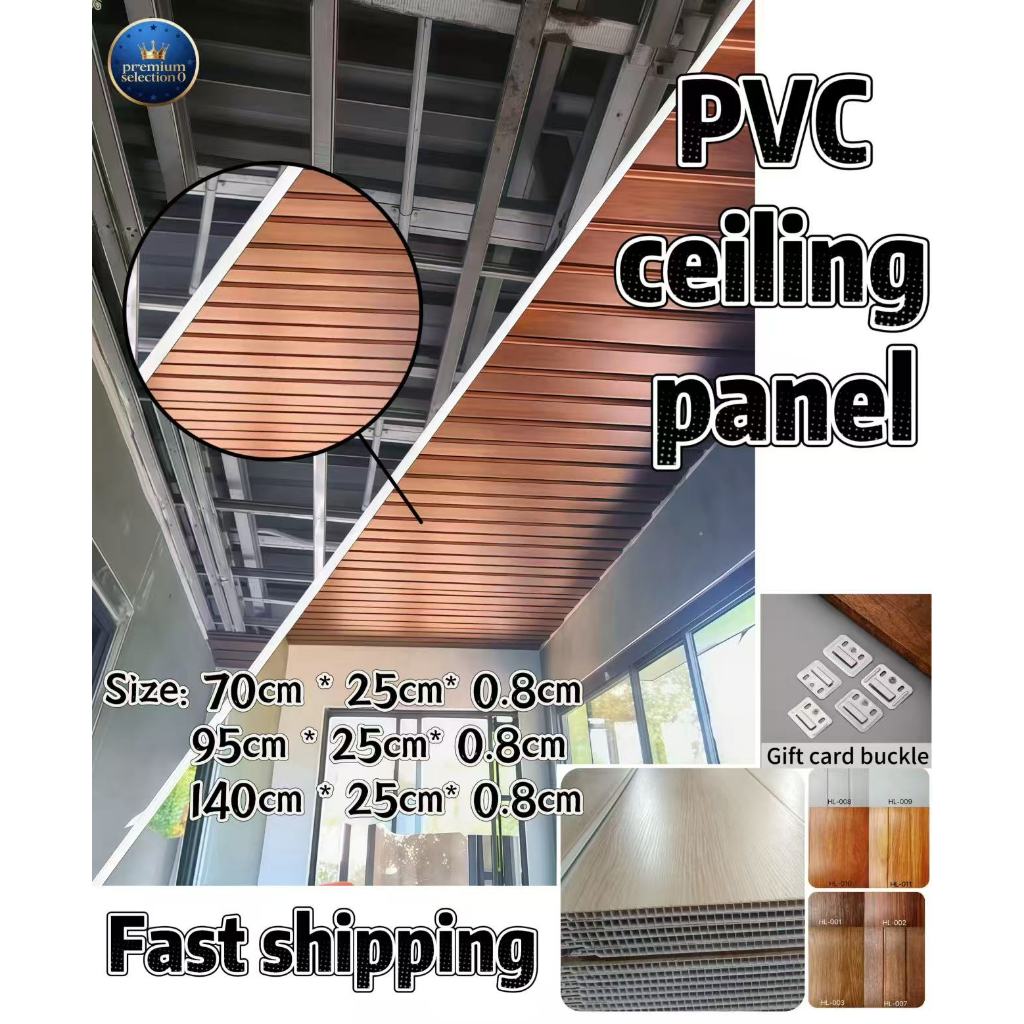 70cm/95cm/140cm/PVC Ceiling panel/PVC Kisame Panel/PVC Wall and Ceiling ...