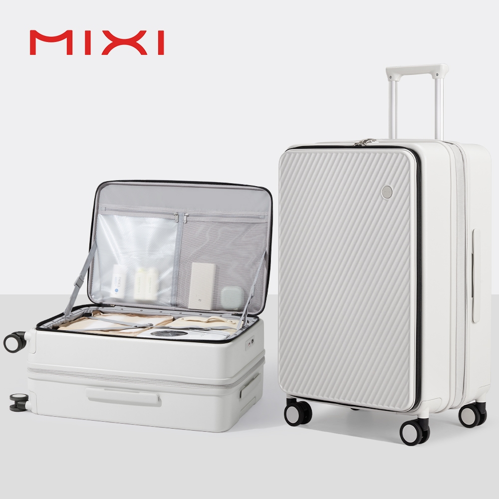 Mixi Expandable Top Opening Carry On PC Hard Shell Luggage（20''24 ...