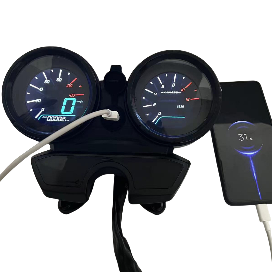 CT150 discover 135 Digital Meter Panel Speedometer Odometer With Gear ...