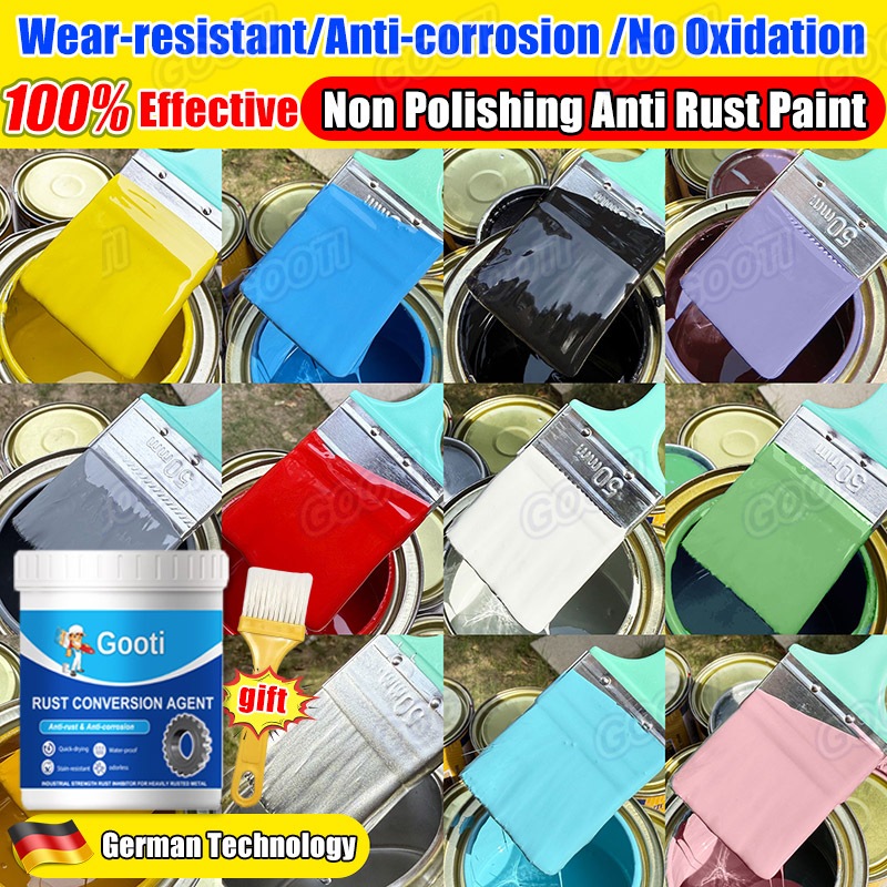 Imported Germany Anti Rust Paint for Metal Rust Remover Steel Protect ...