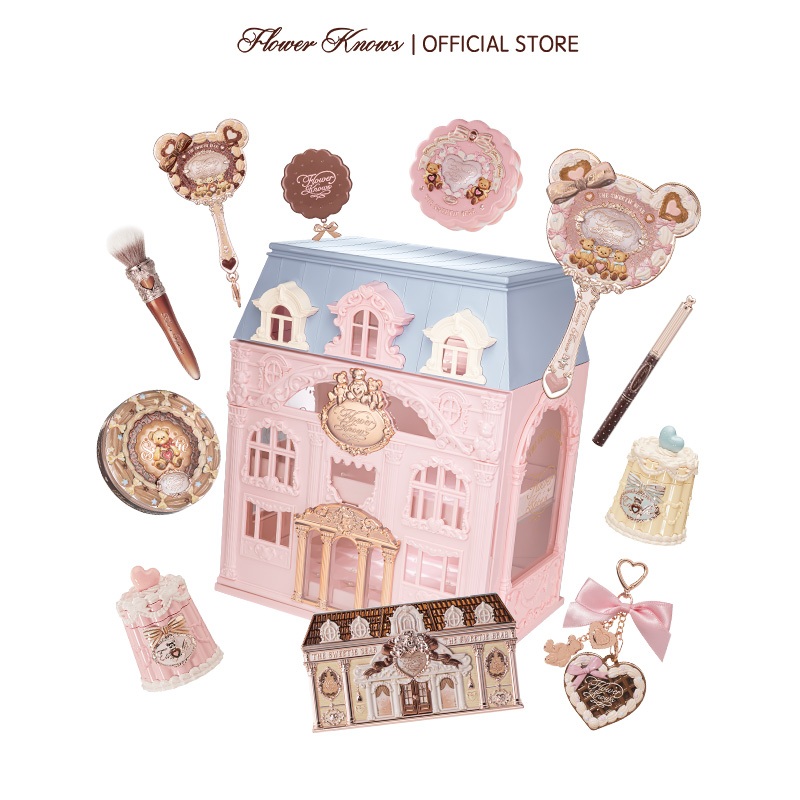 Flower Knows The Sweetie Bear Collection Coating Bear Dessert House ALL ...