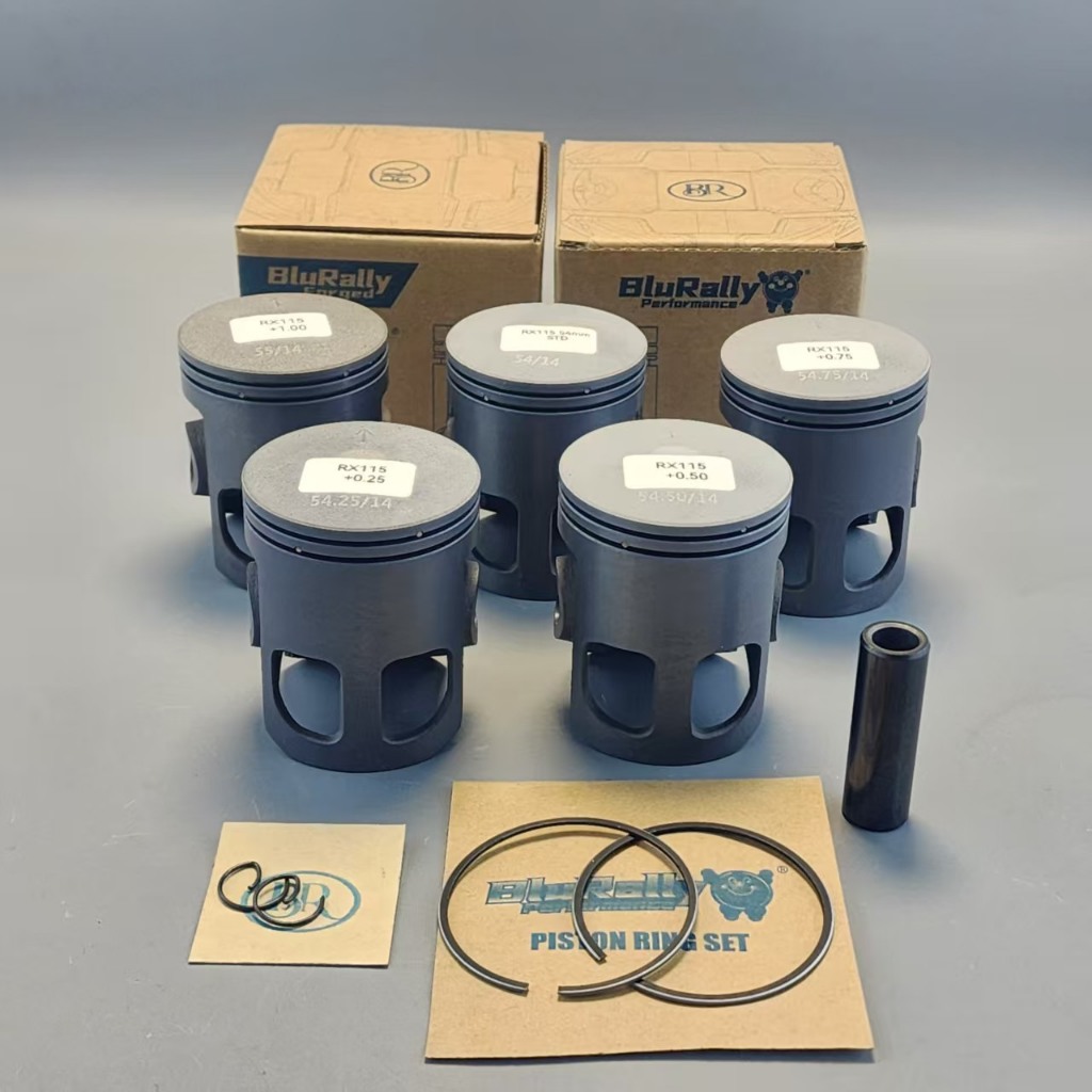 Yamaha RX115 RXS RXSPECIAL YT115 Piston Kit STD [54mm] Aftermarket with ...