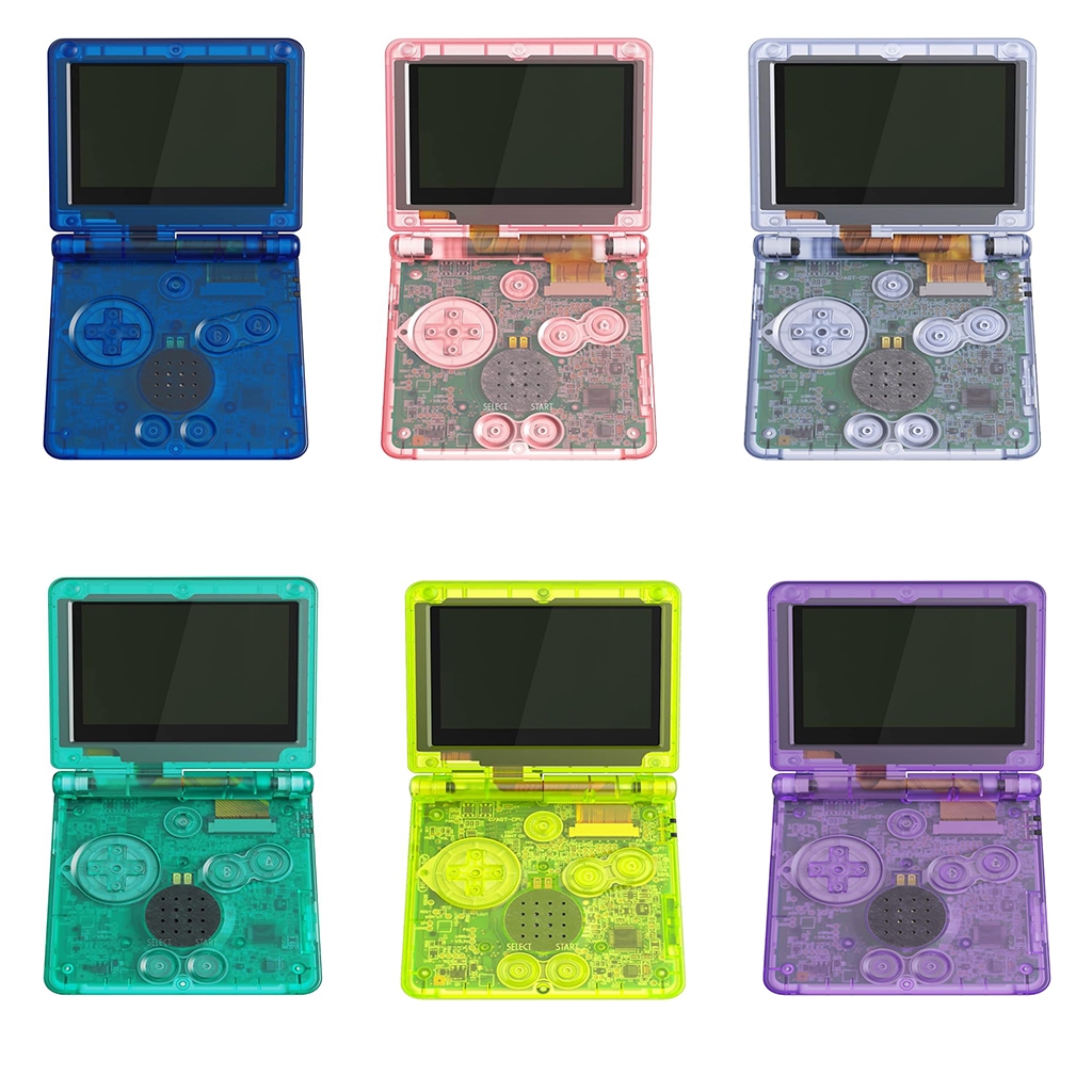 Full Housing Shell for Gameboy Advance SP GBA SP, Replacement Shell for ...
