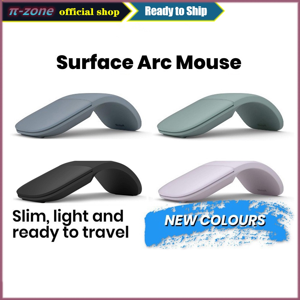 Wireless Foldable Arc Mouse Folding Bluetooth Touch Mice for Windows XP ...