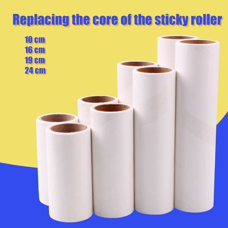 5PCS Clothing Dust Brush Sticky Wool Roll Replacement Of Paper Adhesive ...