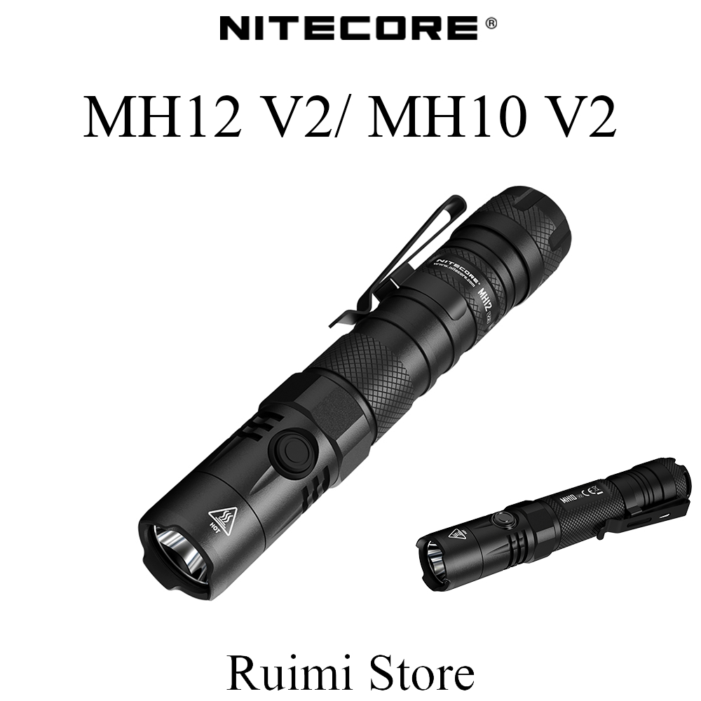 NITECORE MH12 V2/ MH10 V2 1200LM Flashlight for Camping Emergency ...