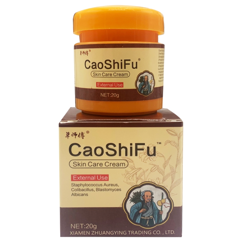 Caoshifu Psoriasis Eczema Cream for All Skin Problems Ointment Massage ...