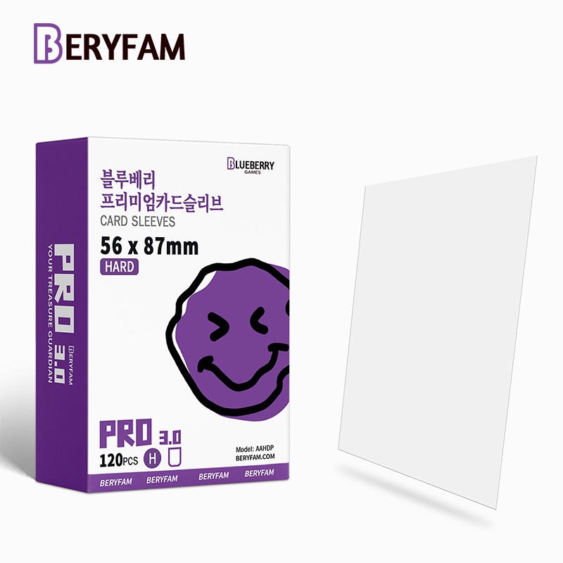 120pcs Blueberry Sleeves for Photocards 56x87 Hard Card Sleeves Photocard  Toploader ProtectorBERYFAM | Shopee Philippines