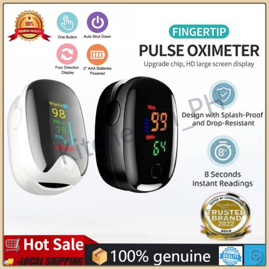 LOCAL SHIPPING COD Mini Finger Pulse Oximeter Blood Oxygen Level and ...