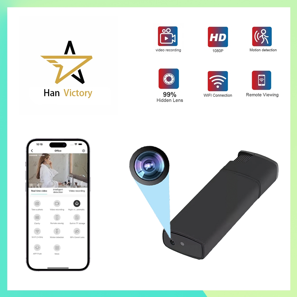 Hidden Lighter Camera | Portable, Wi-Fi, HD Live Stream to Phone App ...