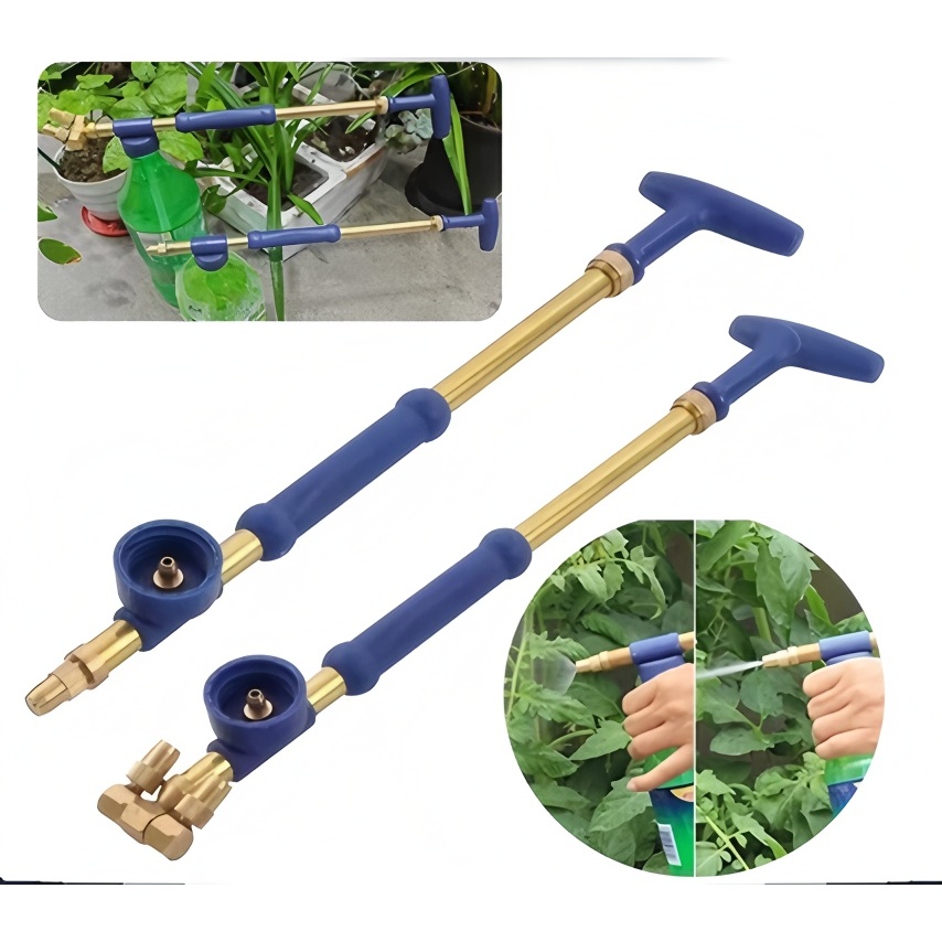 Handheld Push Pull Copper Pump Sprayer Portable Drink Bottle Spray for ...
