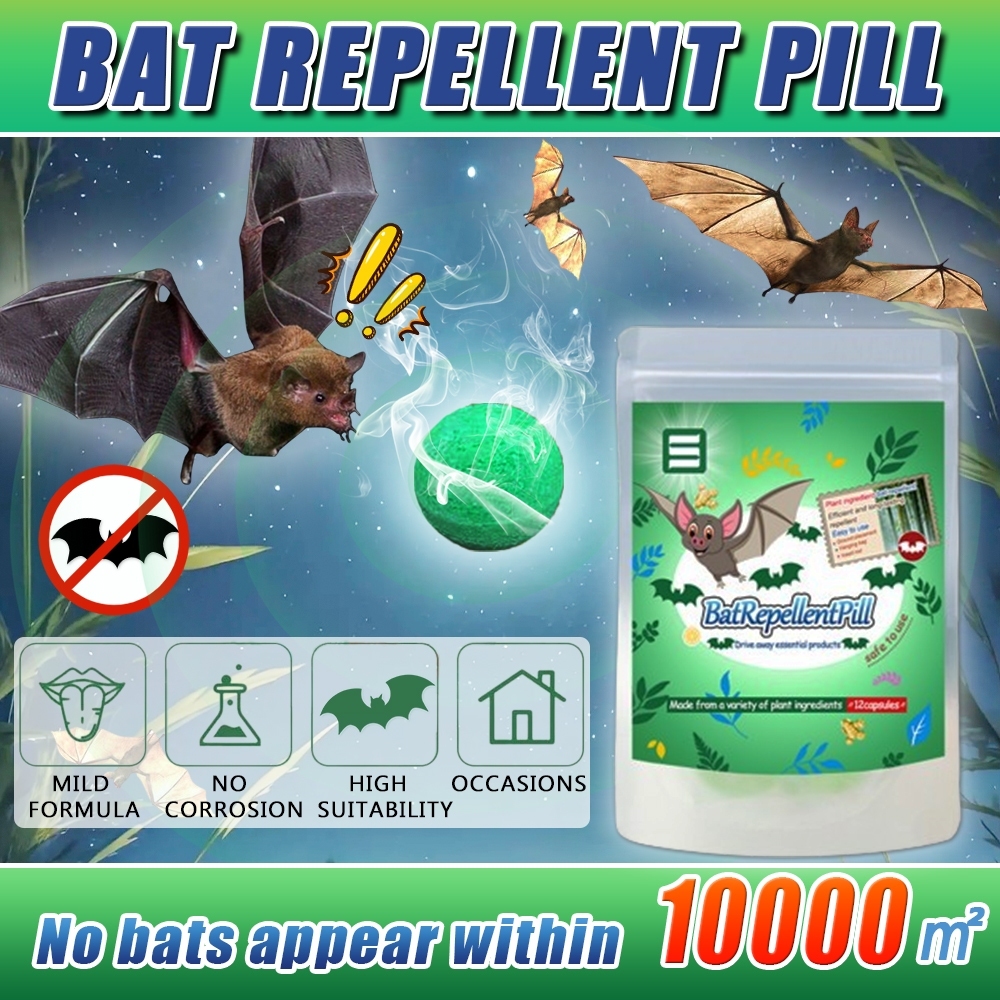 【All Bats Stay Away！】GB Bat repellant for home Bat repellant Easily ...