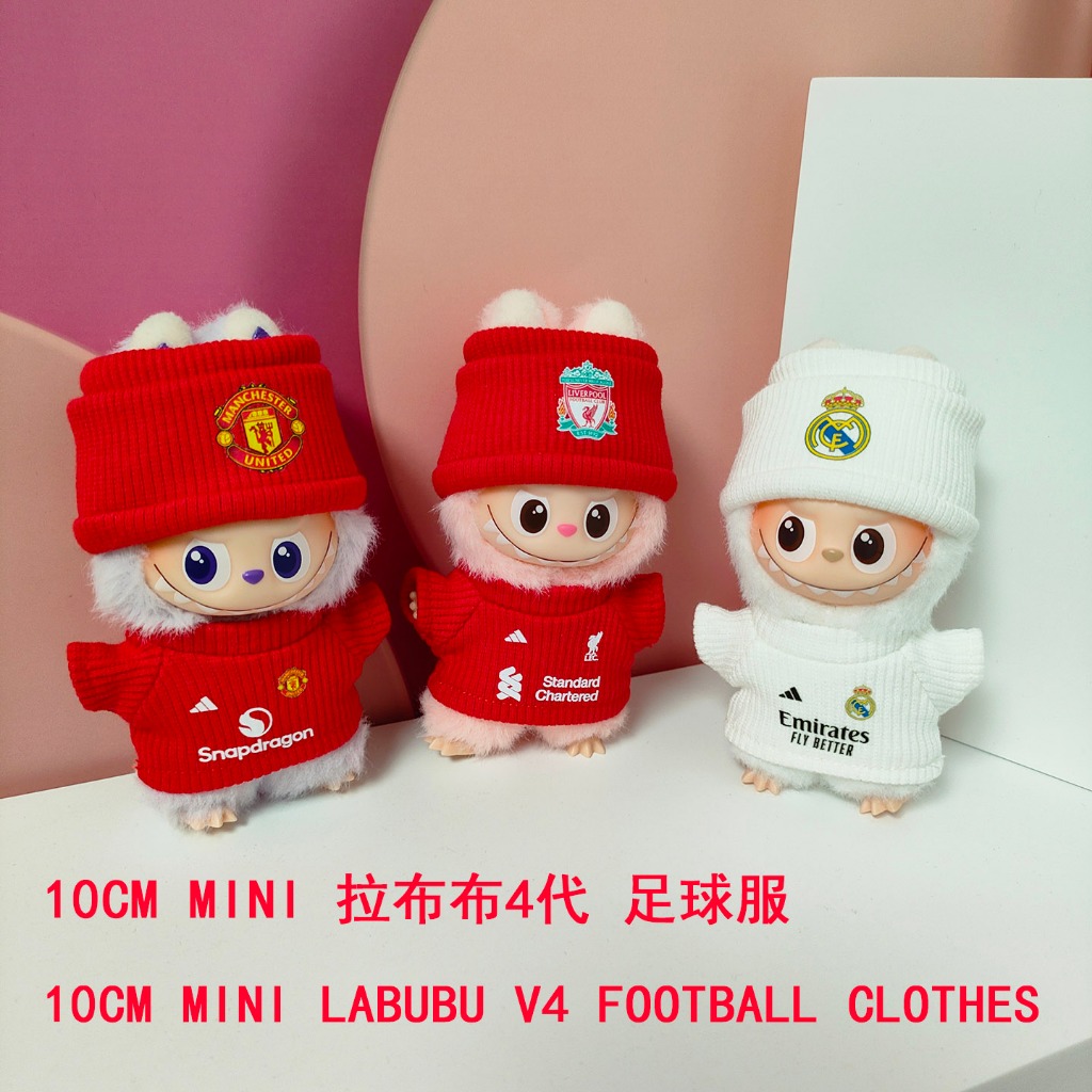 Mini Labubu V4 Clothes for 10cm LABUBU THE MONSETRES PIN OF LOVE Doll ...