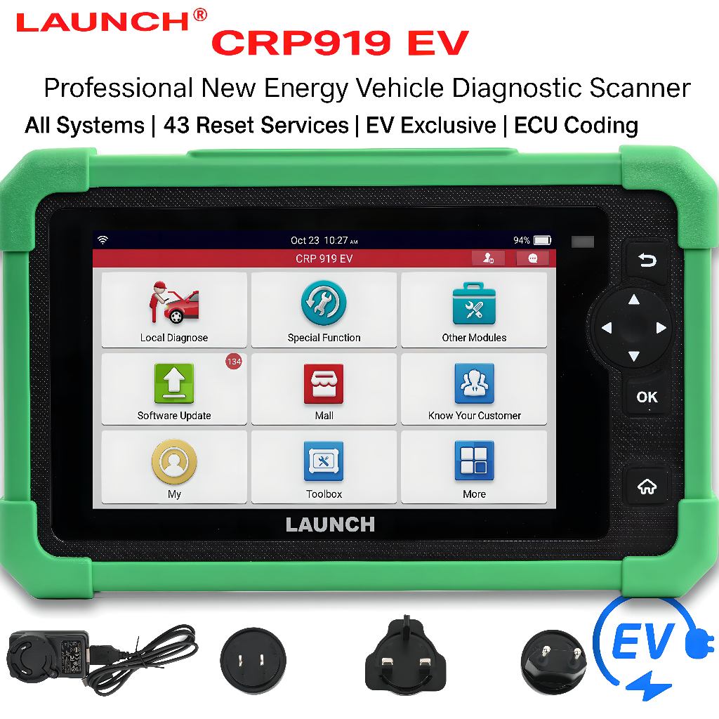 [NEW LAUNCH CRP919 EV] Professional EV Car Diagnostic Scanner | All ...