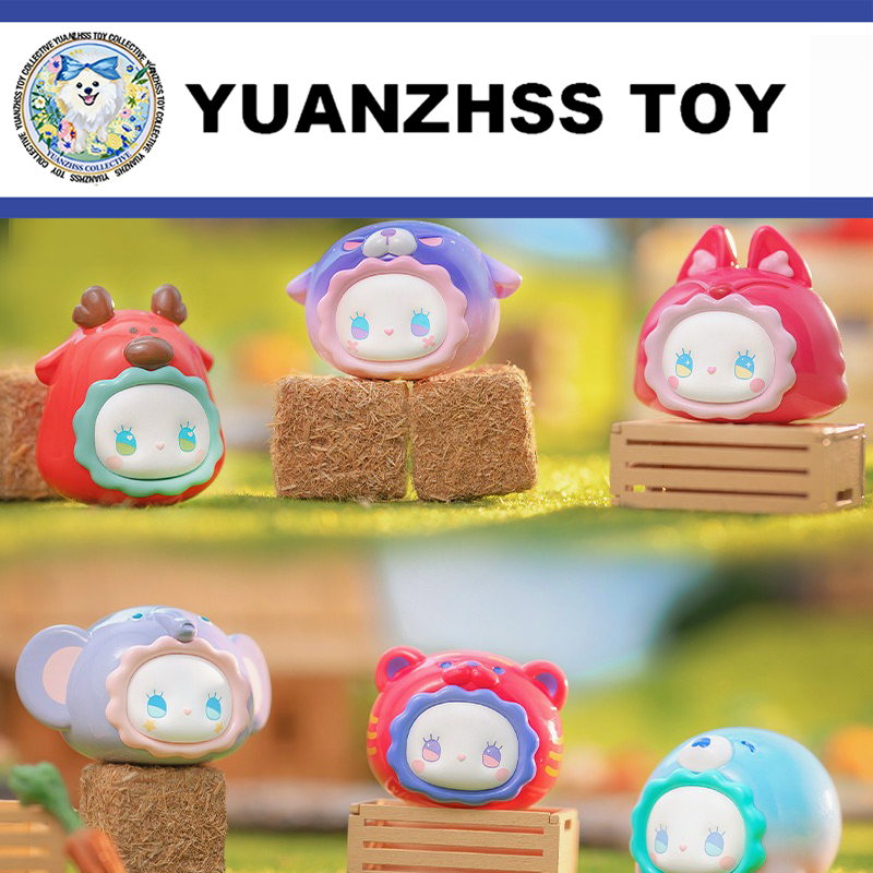 Official Emma Rua Rua Zoo Series Blind Box - Cute Animal Figure ...