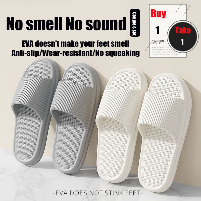 【Buy 1 Take 1】 Paris Fashion Week Same Style Slippers Women Non Slip ...