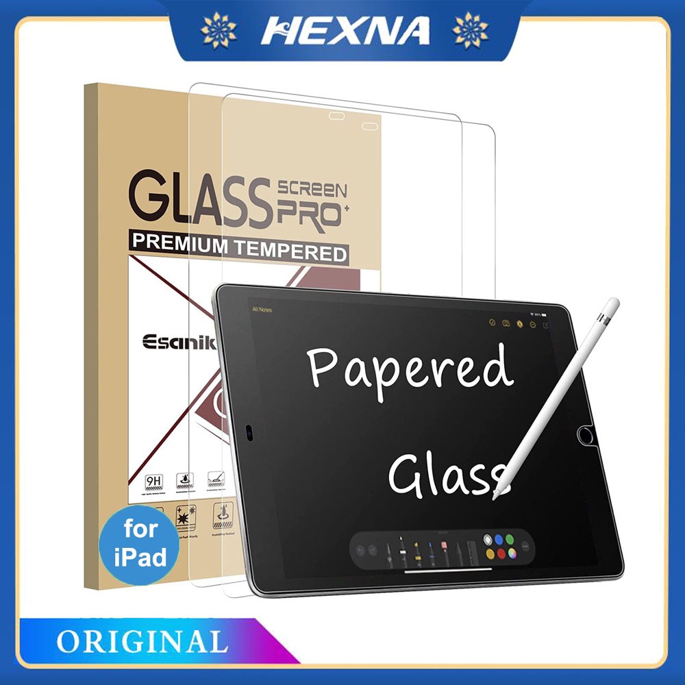 in1 Tempered Glass Like Paper Screen Protector for iPad Pro 11 13 M4 2024  Air 11 13 M3 10th 11th A16 2025 mini air 9th
